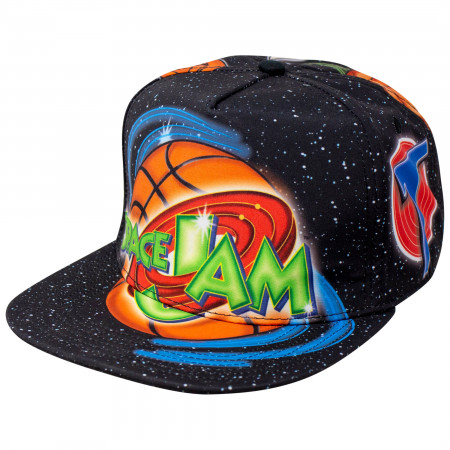 Space Jam Adjustable Snapback Hat