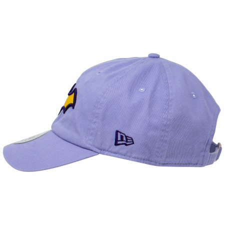 Batgirl Symbol on Lavender New Era Casual Classic Adjustable Hat