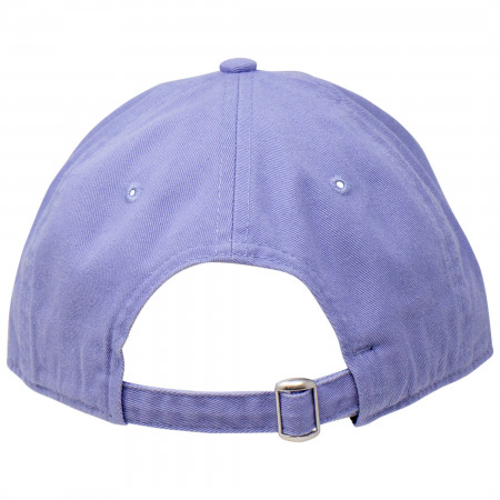 Batgirl Symbol on Lavender New Era Casual Classic Adjustable Hat