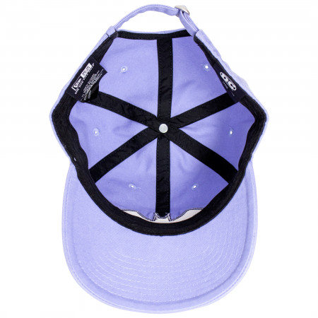 Batgirl Symbol on Lavender New Era Casual Classic Adjustable Hat