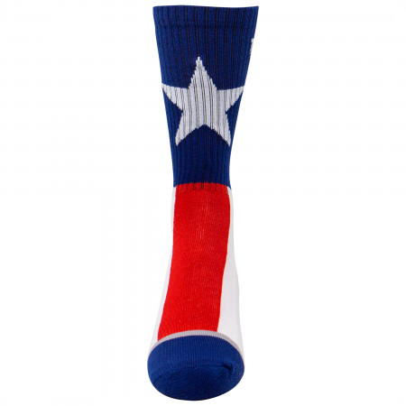 Captain America Suit-Up Athletic Socks