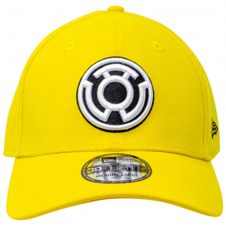 Yellow Lantern Sinestro Corp Color Block New Era 39Thirty Fitted Hat