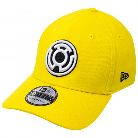 Yellow Lantern Sinestro Corp Color Block New Era 39Thirty Fitted Hat