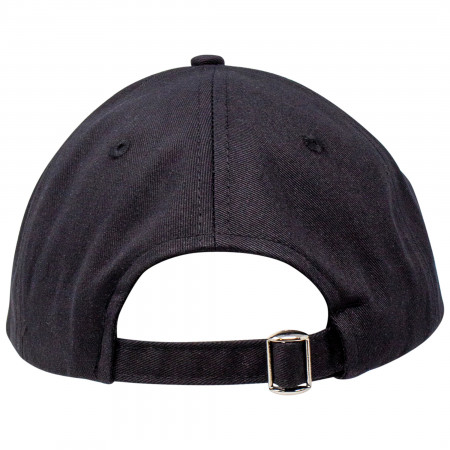 Modelo Negra Black and White Adjustable Strapback Hat