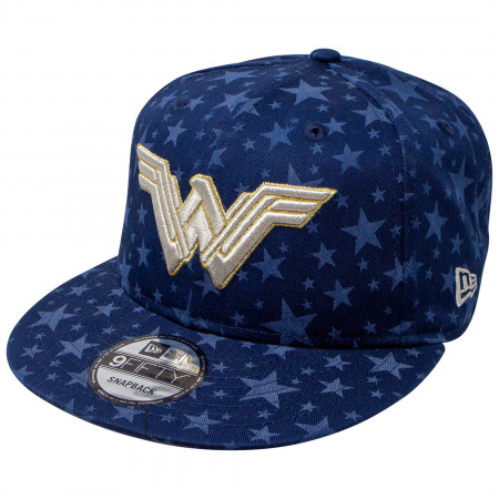 Wonder Woman Laser Etch Symbols 9Fifty Adjustable New Era Hat