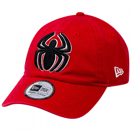 Spider-Man Classic Symbol New Era Casual Classic Adjustable Dad Hat