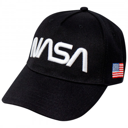 NASA Space Logo Adjustable Snapback Hat