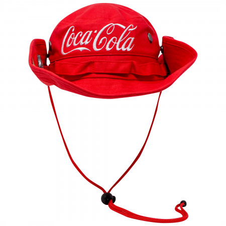 Coca Cola Canvas Boonie With Bottle Opener Bucket Hat