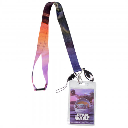 Star Wars The Child Lanyard with ID Badge Holder and Dangle