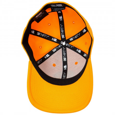 Orange Lantern Color Block New Era 39Thirty Fitted Hat