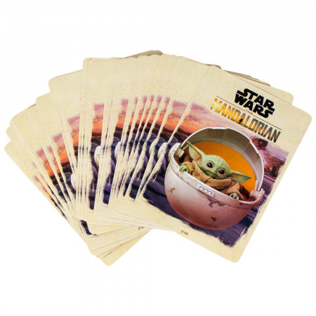 Star Wars The Mandalorian the Child Themed Playing Cards