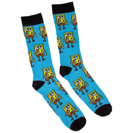 SpongeBob SquarePants and All Around 2-Pair Casual Socks