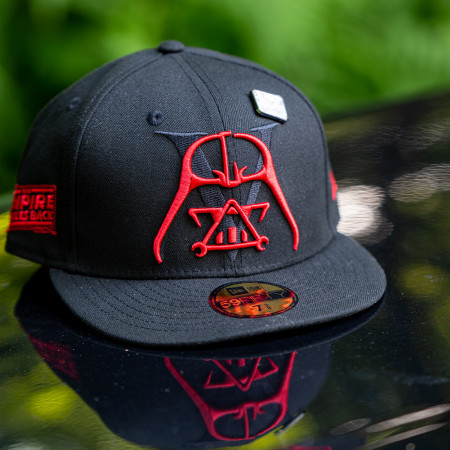 Star Wars Darth Vader Head Shadow Tech New Era 39Thirty Fitted Hat