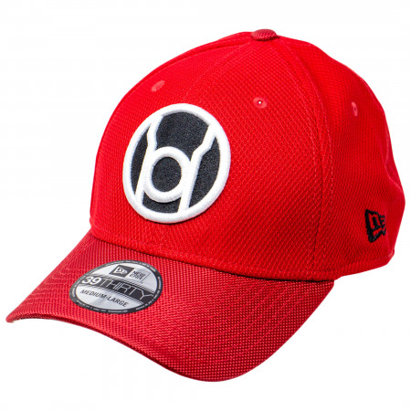 Red Lantern Symbol Armor New Era 39Thirty Fitted Hat