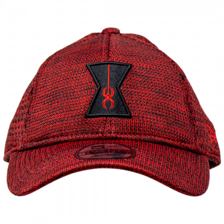 Black Widow Movie Spider Red Poly-Knit 9Twenty Adjustable New Era Hat