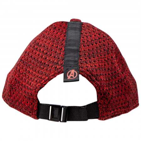 Black Widow Movie Spider Red Poly-Knit 9Twenty Adjustable New Era Hat