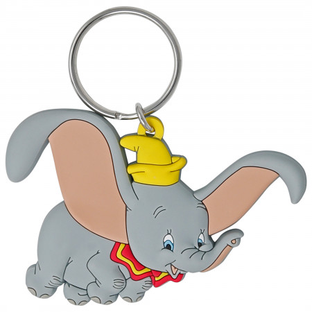 Dumbo Flying Soft Touch Keychain