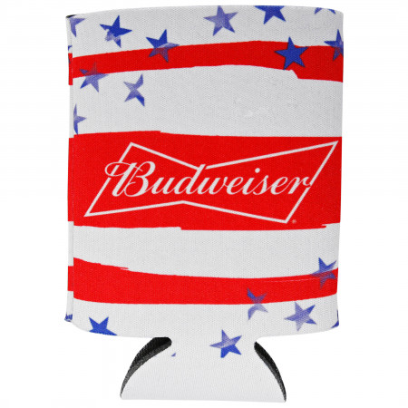 Budweiser USA Flag Can Cooler