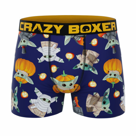 Crazy Boxer The Mandalorian Gogu In Pumpkins Men's Boxer Briefs
