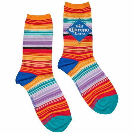Corona Extra Classic Logo Multi-Colored Women's Socks