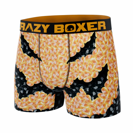 Crazy Boxers Jelly Belly Jack-O-Lantern Face Men's Boxer Briefs