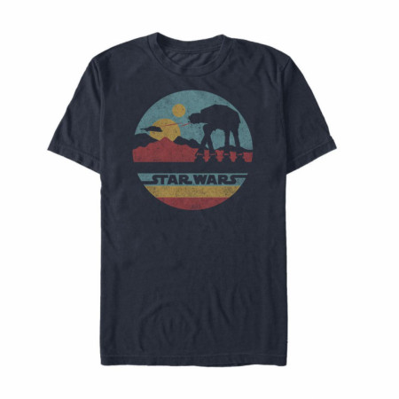 Star Wars AT-AT Retro Color Block T-Shirt