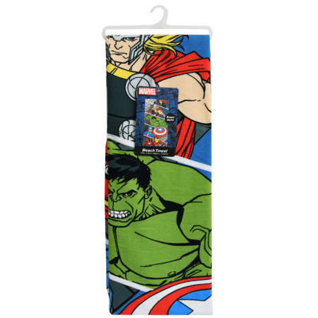 Marvel Comics The Avengers Microfiber 27x54" Beach Towel