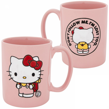 Hello Kitty I'm Lost 17.5 oz Ceramic Mug