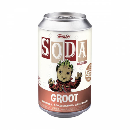 Marvel Guardians of the Galaxy Groot Funko Pop! Vinyl SODA w/Chase