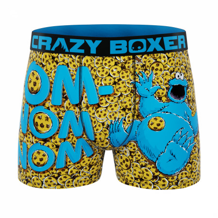 Crazy Boxers Sesame Street Cookie Monster Om-Nom Nom Boxer Briefs