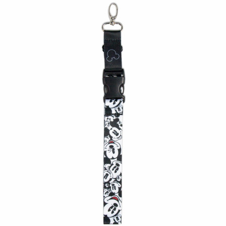 Disney Mickey Mouse Expressions Lanyard