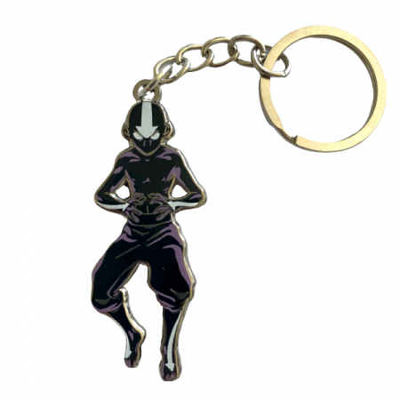 Avatar: the Last Airbender Aang's Cosmic Chakra Keychain
