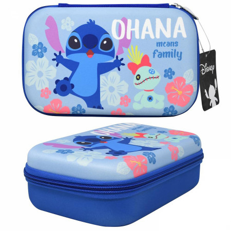 Disney Lilo and Stitch Ohana Means Family EVA Pencil Case