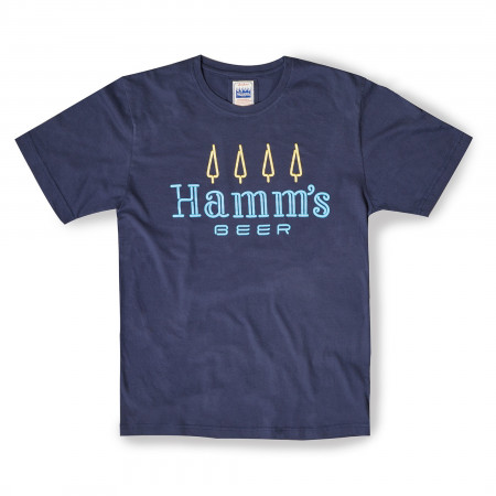Hamm's Beer Tree Sign Logo T-Shirt
