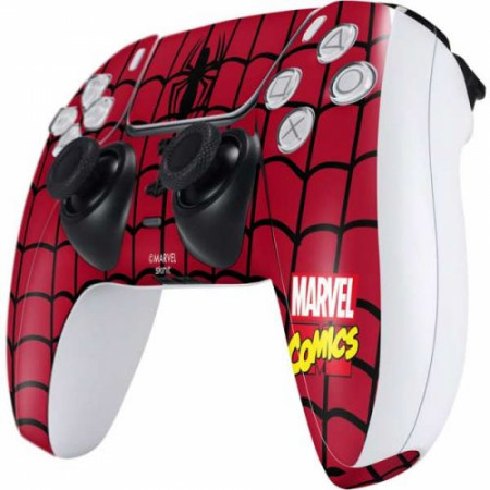 Marvel Comics Spider-Man Chest Logo PS5 Controller Skin