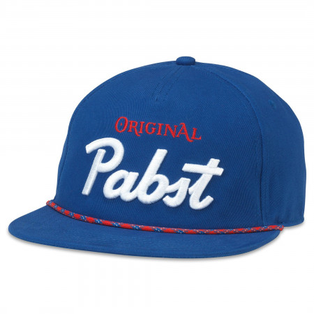 Pabst Blue Ribbon Original Flat Bill Adjustable Hat