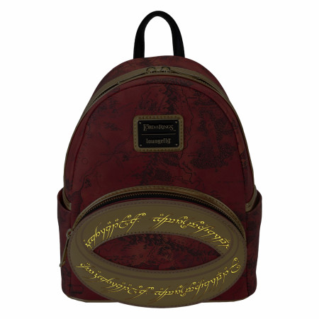 The Lord of The Rings One Ring Mini Backpack By Loungefly