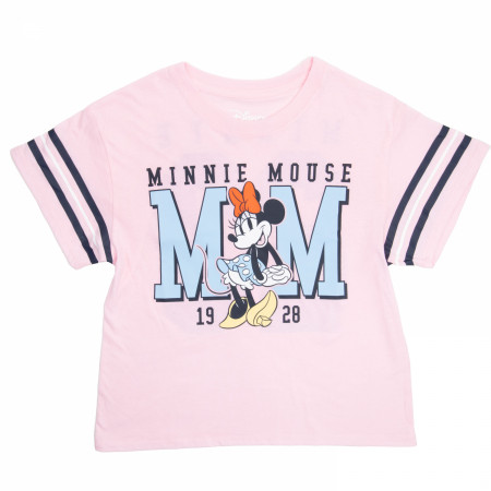 Minnie Mouse 1928 Junior's Hockey T-Shirt