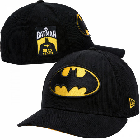Batman 85th Anniversary Corduroy Low Profile New Era 59Fifty Fitted Hat