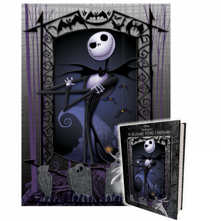The Nightmare Before Christmas Jack SKellington 3D Lenticular 300pc Jigsaw Puzzle
