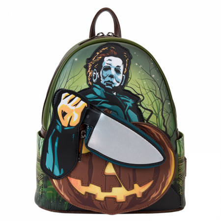 Halloween Michael Myers Glow in the Dark Mini Backpack By Loungefly