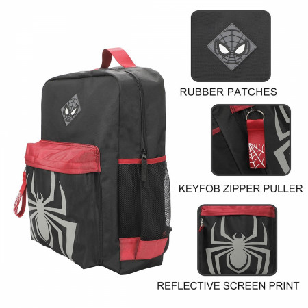 Spider-Man Miles Morales Symbol Laptop Backpack