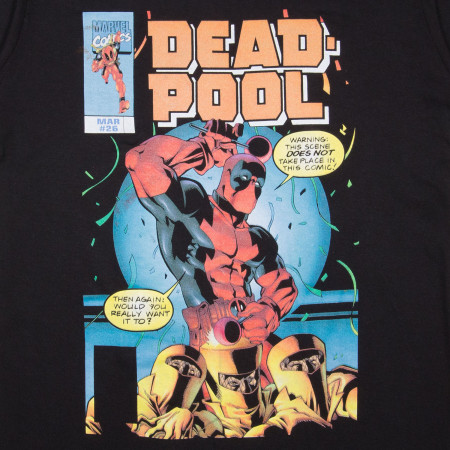 Deadpool Bubble Text Comic Cover #26 T-Shirt