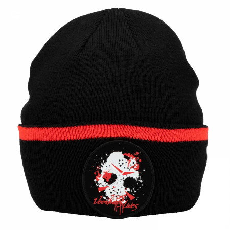 Friday the 13th Extended Cuff Knit Beanie