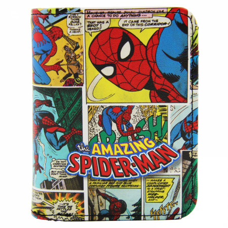 Spider-Man The Friendly Neighbor Trifold Wallet in Collectors Tin