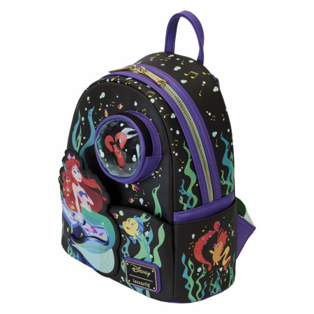 The Little Mermaid Life in The Bubbles Mini Backpack By Loungefly