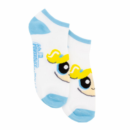 The Powerpuff Girls Checkered Women's Ankle Socks 6-Pair Pack