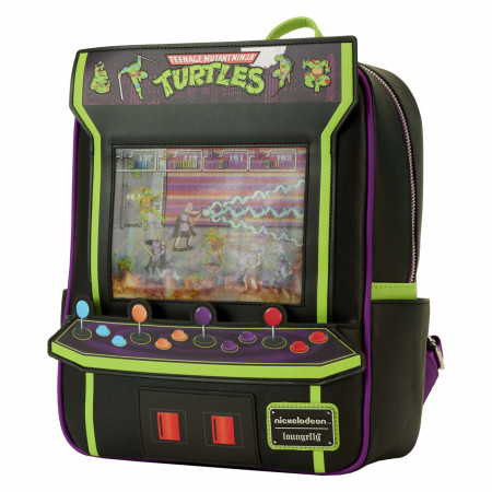 Teenage Mutant Ninja Turtles Arcade Mini Backpack By Loungefly