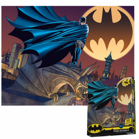 Batman Bat Signal DC Comics 3D Lenticular 500pc Jigsaw Puzzle