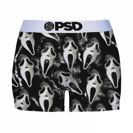 Scream Ghost Face PSD Boy Shorts Underwear